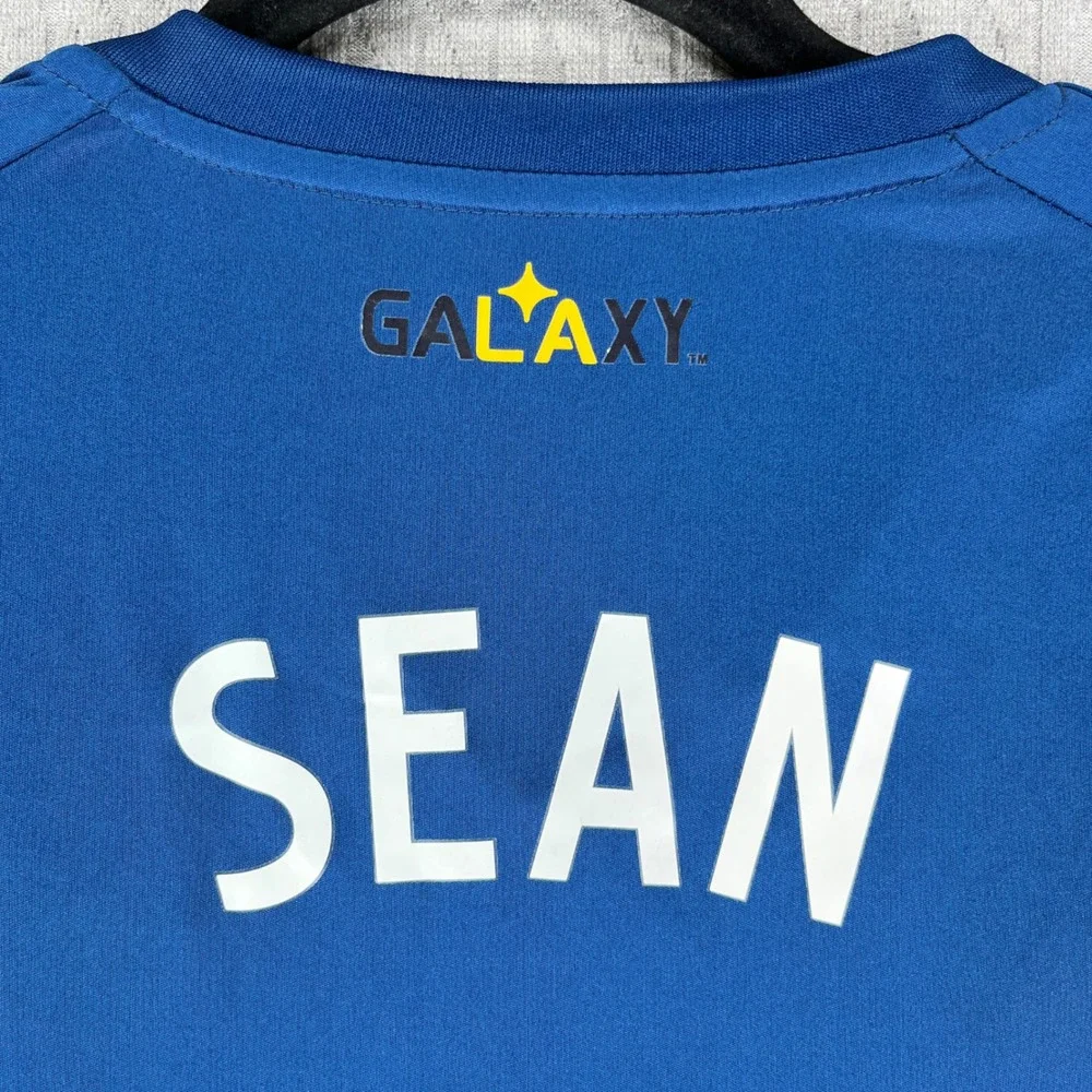 Adidas LA Galaxy Jersey Men Small Blue Herbalife World Cup MLS Soccer Shirt SEAN